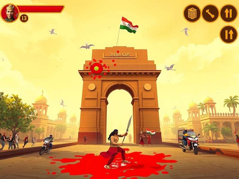India Gate Gladiator Game Screenshot